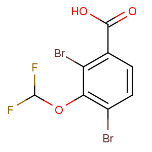CAS No:223595-28-6 2,4-dibromo-3-(difluoromethoxy)benzoic acid