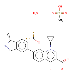 CAS No:223652-90-2 Garenoxacin mesylate hydrate