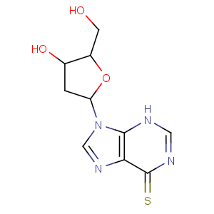 CAS No:2239-64-7 Inosine,2'-deoxy-6-thio- (9CI)