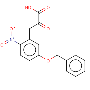 CAS No:22424-59-5 Benzenepropanoic acid,2-nitro-a-oxo-5-(phenylmethoxy)-
