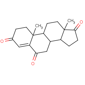 CAS No:2243-06-3 (8R,9S,10R,13S,14S)-10,13-dimethyl-1,2,7,8,9,11,12,14,15,<br />16-decahydrocyclopenta[a]phenanthrene-3,6,17-trione