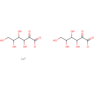 CAS No:22430-53-1 D-xylo-5-Hexulosonicacid, calcium salt (8CI,9CI)