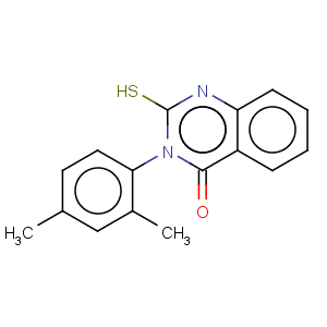 CAS No:22458-49-7 4(1H)-Quinazolinone,3-(2,4-dimethylphenyl)-2,3-dihydro-2-thioxo-