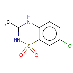 CAS No:22503-72-6 2H-1,2,4-Benzothiadiazine,7-chloro-3,4-dihydro-3-methyl-, 1,1-dioxide