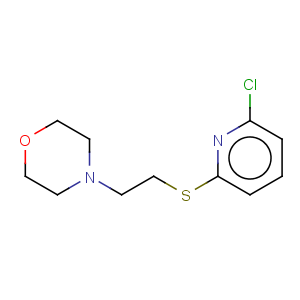 CAS No:22514-23-4 Morpholine,4-[2-[(6-chloro-2-pyridinyl)thio]ethyl]-