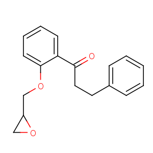 CAS No:22525-95-7 1-[2-(oxiran-2-ylmethoxy)phenyl]-3-phenylpropan-1-one