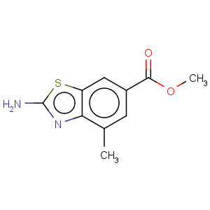 CAS No:225525-63-3 6-Benzothiazolecarboxylicacid, 2-amino-4-methyl-, methyl ester