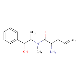 CAS No:225938-47-6 (2S)-2-amino-N-[(1R,<br />2R)-1-hydroxy-1-phenylpropan-2-yl]-N-methylpent-4-enamide