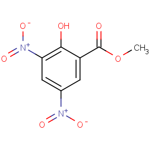 CAS No:22633-33-6 methyl 2-hydroxy-3,5-dinitrobenzoate