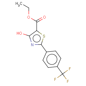 CAS No:227199-08-8 ETHYL 4-HYDROXY-2-[4-(TRIFLUOROMETHYL)PHENYL]-1,3-THIAZOLE-5-CARBOXYLATE