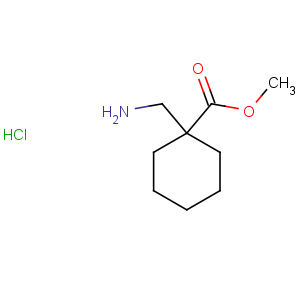 CAS No:227203-36-3 Cyclohexanecarboxylicacid, 1-(aminomethyl)-, methyl ester, hydrochloride (1:1)