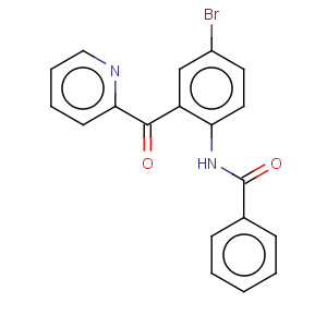 CAS No:22753-88-4 Benzamide,N-[4-bromo-2-(2-pyridinylcarbonyl)phenyl]-