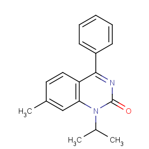 CAS No:22760-18-5 7-methyl-4-phenyl-1-propan-2-ylquinazolin-2-one