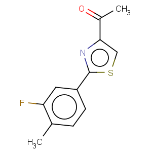 CAS No:228581-94-0 Ethanone,1-[2-(3-fluoro-4-methylphenyl)-4-thiazolyl]-