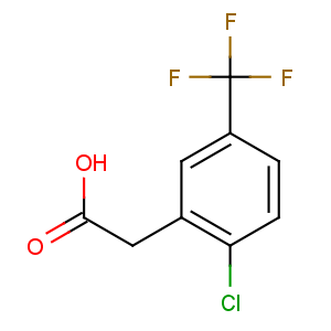 CAS No:22893-39-6 2-[2-chloro-5-(trifluoromethyl)phenyl]acetic acid