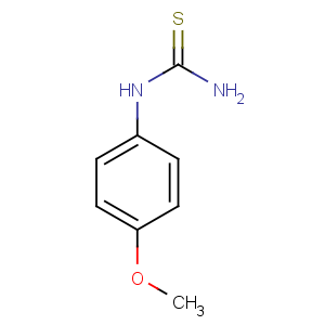 CAS No:2293-07-4 (4-methoxyphenyl)thiourea