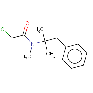 CAS No:2293-55-2 Acetamide,2-chloro-N-(1,1-dimethyl-2-phenylethyl)-N-methyl-