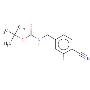 CAS No:229623-55-6 Carbamic acid,[(4-cyano-3-fluorophenyl)methyl]-, 1,1-dimethylethyl ester (9CI)