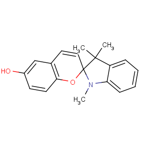 CAS No:23001-29-8 1',3',3'-trimethylspiro[chromene-2,2'-indole]-6-ol