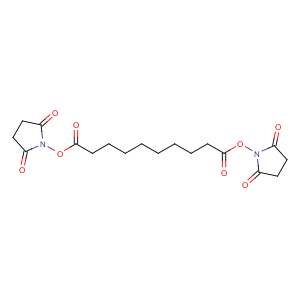 CAS No:23024-29-5 Decanedioic acid,1,10-bis(2,5-dioxo-1-pyrrolidinyl) ester