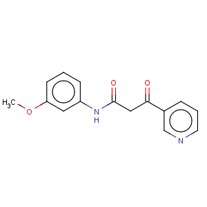 CAS No:23059-22-5 3-Pyridinepropanamide,N-(3-methoxyphenyl)-b-oxo-