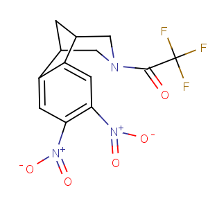 CAS No:230615-59-5 2,3,4,5-Tetrahydro-7,8-dinitro-3-(trifluoroacetyl)-1,5-methano-1H-3-benzazepine