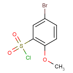 CAS No:23095-05-8 5-bromo-2-methoxybenzenesulfonyl chloride