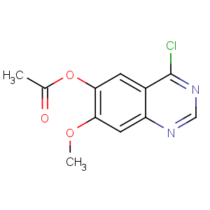 CAS No:230955-75-6 (4-chloro-7-methoxyquinazolin-6-yl) acetate