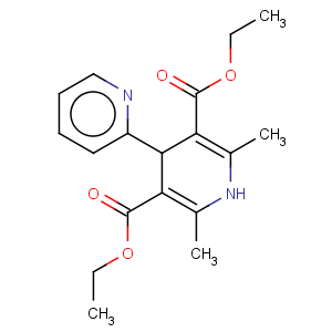 CAS No:23125-28-2 diethyl 2,6-dimethyl-4-(2-pyridyl)-1,4-dihydro-3,5-pyridinedicarboxylate