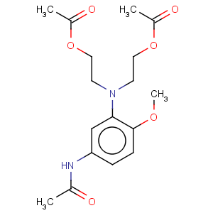 CAS No:23128-51-0 3-(N,N-Diacetoxyethyl)amino-4-methoxyacetanilide