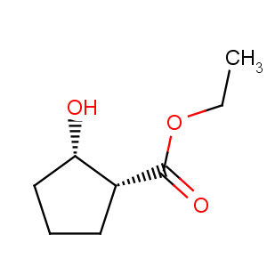 CAS No:2315-21-1 Cyclopentanecarboxylicacid, 2-hydroxy-, ethyl ester, (1R,2S)-rel-
