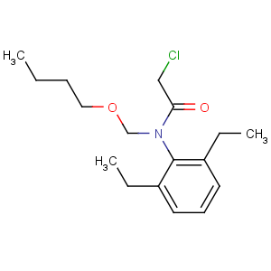 CAS No:23184-66-9 N-(butoxymethyl)-2-chloro-N-(2,6-diethylphenyl)acetamide