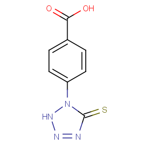 CAS No:23249-95-8 4-(5-sulfanylidene-2H-tetrazol-1-yl)benzoic acid