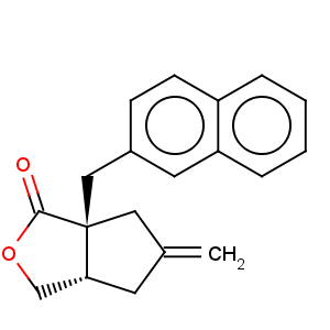 CAS No:232605-26-4 (3aS,6aS)-Hexahydro-5-methylene-6a-(2-naphthalenylmethyl)-1H-cyclopenta[c]furan-1-one