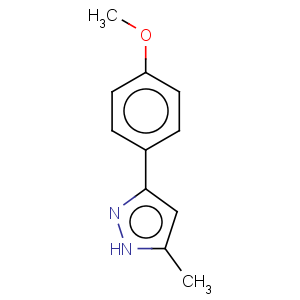 CAS No:23263-96-9 1H-Pyrazole,3-(4-methoxyphenyl)-5-methyl-