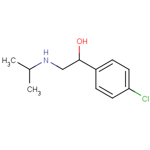 CAS No:23299-13-0 1-(4-chlorophenyl)-2-(propan-2-ylamino)ethanol