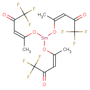 CAS No:23301-82-8 Samarium,tris(1,1,1-trifluoro-2,4-pentanedionato-kO,kO')- (9CI)