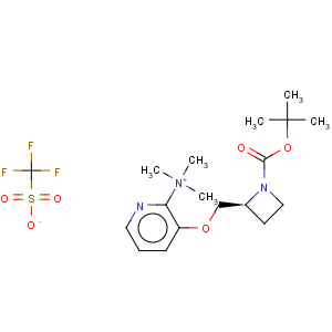 CAS No:233766-75-1 (3-[2(s)-n-(tert-butoxycarbonyl)-2-azetidinyl-methoxy]pyridin-2-yl)trimethylammonium trifluoromethanesulfonate