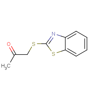 CAS No:23385-34-4 2-Propanone,1-(2-benzothiazolylthio)-