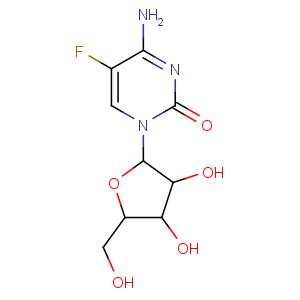 CAS No:2341-22-2 4-amino-1-[(2R,3R,4S,5R)-3,<br />4-dihydroxy-5-(hydroxymethyl)oxolan-2-yl]-5-fluoropyrimidin-2-one