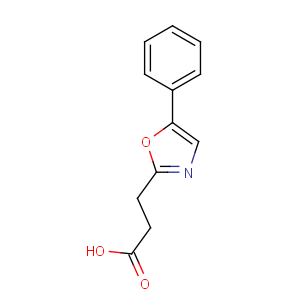 CAS No:23485-68-9 3-(5-phenyl-1,3-oxazol-2-yl)propanoic acid