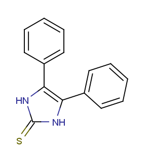 CAS No:2349-58-8 4,5-diphenyl-1,3-dihydroimidazole-2-thione