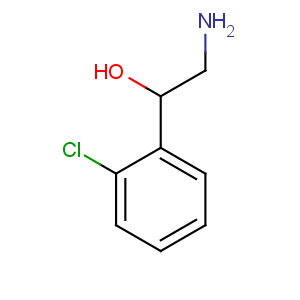 CAS No:23496-56-2 Benzenemethanol, a-(aminomethyl)-2-chloro-