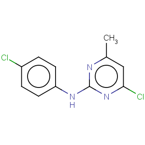 CAS No:23497-36-1 2-Pyrimidinamine,4-chloro-N-(4-chlorophenyl)-6-methyl-