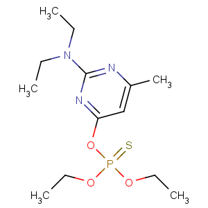 CAS No:23505-41-1 4-diethoxyphosphinothioyloxy-N,N-diethyl-6-methylpyrimidin-2-amine