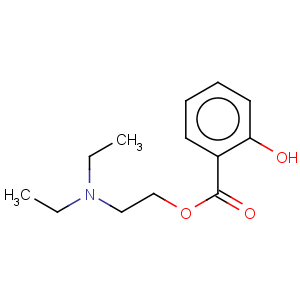 CAS No:23573-66-2 Benzoic acid,2-hydroxy-, 2-(diethylamino)ethyl ester