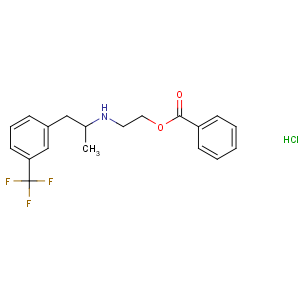 CAS No:23642-66-2 2-[1-[3-(trifluoromethyl)phenyl]propan-2-ylamino]ethyl<br />benzoate