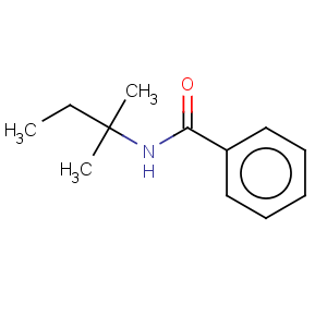 CAS No:23646-72-2 Benzamide, N-(1,1-dimethylpropyl)-