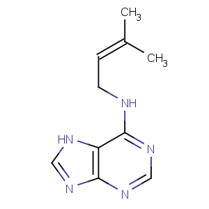 CAS No:2365-40-4 N-(3-methylbut-2-enyl)-7H-purin-6-amine