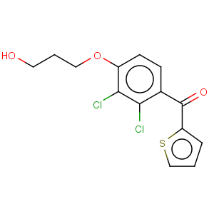 CAS No:236735-89-0 Methanone,[2,3-dichloro-4-(3-hydroxypropoxy)phenyl]-2-thienyl-